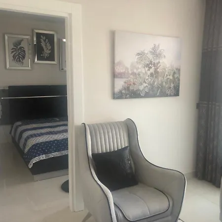 Brand New 1+1, 70 M Sea, Luxury Complex, Large Pool, Tenis, Garage, Gym *