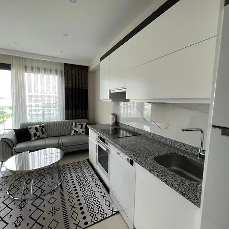 Brand New 1+1, 70 M Sea, Luxury Complex, Large Pool, Tenis, Garage, Gym
